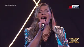 Michela Pace X Factor Malta  Live Show 1