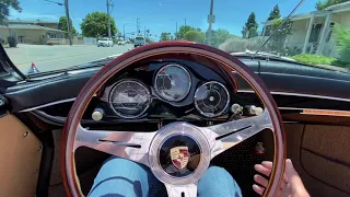 1957 Porsche 356A Speedster Black/Tan Video