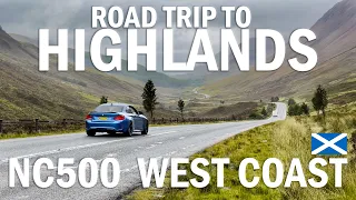 SCOTTISH HIGHLANDS ROAD TRIP - BEST PLACES AT WEST COAST AND NORTH COAST 500 | 4K