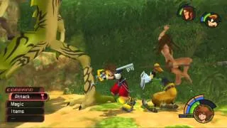 Kingdom Hearts 1.5 HD Remix [ENG - KHFM]: Clayton and Stealth Sneak (Proud Mode)