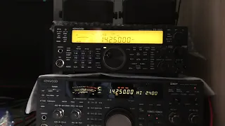 Kenwood TS-870 vs TS-590SG test 2 SSB  Antena GP