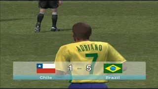 Brasil vs Chile (PS2) PES6 - Eliminatorias para Copa do Mundo #2