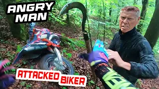 Stupid, Angry People VS Dirt Bikers - Insane Forest Road Rage 2024