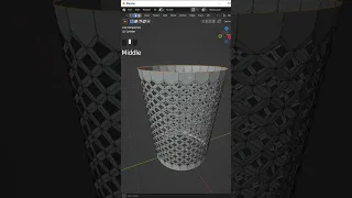 Blender Modeling - Complex shape  | Dust Bin - Blender Tutorial