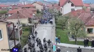 Novi Pazar - crvena zvezda 17.04.2014 Trenuci nakon zavrsetka utakmice