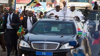 Arrival Of President Macky Sall In The Gambia