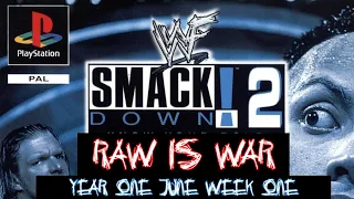 Raw Is War June Week 1, Year 1 | SmackDown! 2 Season Mode Simulation (PS1)