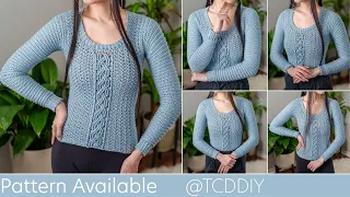 How to Crochet: Sweater | Pattern & Tutorial DIY