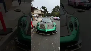 Pagani Huayra BC in the wild! #shorts