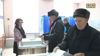 Глава Администрации района В. Миронов на выборах