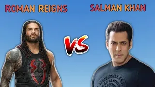 Roman Reigns VS Salman Khan #viral #romanreigns #salmankhan #comparison #vs