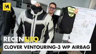 Clover Ventouring 3 WP Airbag [English sub.]. Giacca due strati super ventilata