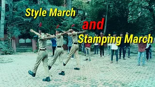 NCC Drill/style March and stamping March demo NCC.(Arts and commerce College SAVLI)#rv99vlog/ #08