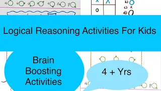 Logical Reasoning Activities || Brain Boosting Activities || Kids Activities || Mumma Studio