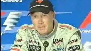 Schumacher Cries On Press Conference