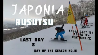 Rusutsu Snowboard Japonia  || Day 8 ||  Japan || Korua Dart 164 || 13.01.2023