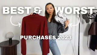 Best & Worst Purchases 2023 (and what we can learn from it)