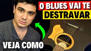 🔥Como tocar BLUES - Harmonia, Ritmo e solo - Aula de violão COMPLETA - Blues 12 compassos