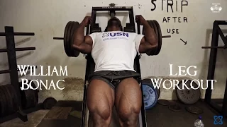 William Bonac - Leg Workout Motivation