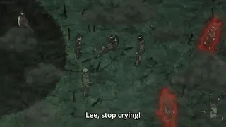 Lee cries over Nejis death 😢