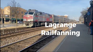 LaGrange Railfanning! Featuring Amtrak 160 and Metra 211 2/19/24