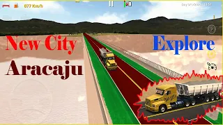 World Truck Driving Simulator Gameplay New City Explore Aracaju 51 #SRGaming