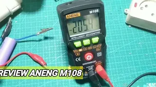 review multimeter aneng m108