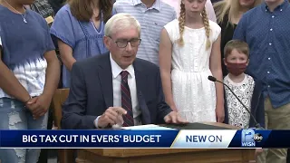 Gov. Tony Evers signs Republican-written budget cutting income taxes by $2 billion
