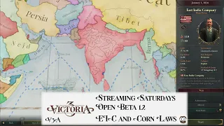 Victoria 3 Open Beta 1.2 EIC and Corn Laws