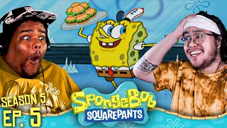 ICE RINK?! | SpongeBob Season 5 Episode 5 GROUP REACTION