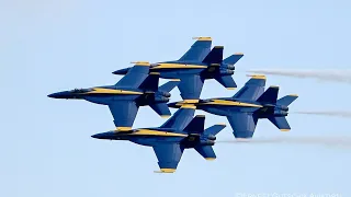 USN Blue Angels + Fat Albert Full Performance | Airshow London SkyDrive 2021