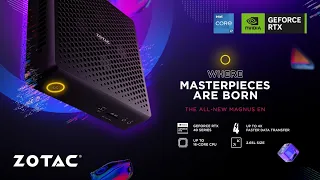 ZOTAC ZBOX MAGNUS EN Series Mini PC with GeForce RTX 40 Series