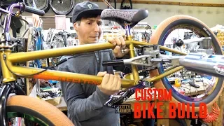 BUILDING A ONE OF A KIND CUSTOM BMX BIKE!