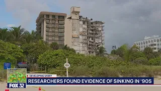 Before Florida condo collapse, researchers found evidence of building sinking in the 90s