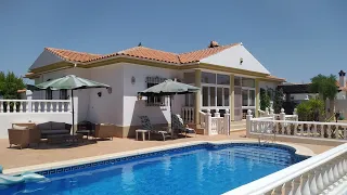 Never been to Spain-Villa Margarita-Beautiful 4 bed villa with heated pool, views Arboleas €299,950