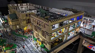 Ein erstes Finale: Der erste Teil des Bahnhofs ist komplett fertig! • BRICK WORLD LEGO® UPDATE (322)