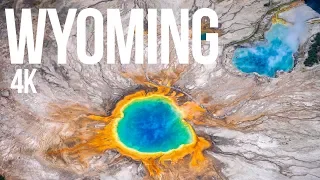 WYOMING-  Earth From Above 4K