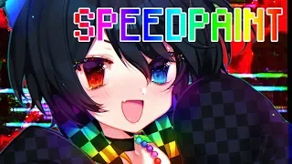 Neon Speedpaint [Art trade]