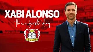 Xabi Alonsos erster Arbeitstag als Cheftrainer bei Bayer 04 Leverkusen
