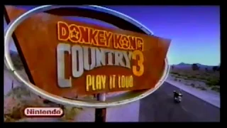 Donkey Kong Country 3 Super Nintendo Commercial 1996