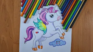 Flying Unicorn drawing: Magical Strategies and Techniques of Flying Unicorn Painting.