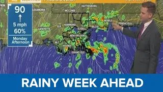 New Orleans Weather: Rainy first week of August