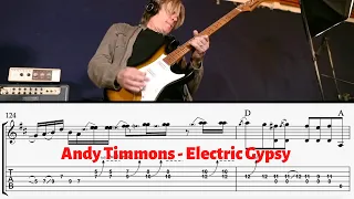 Electric Gypsy Transcription - Andy Timmons and Martin Miller Session Band