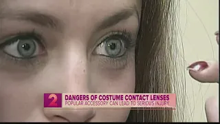 Dangers of Costume Contact Lenses