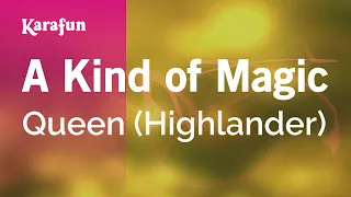 A Kind of Magic - Queen (Highlander) | Karaoke Version | KaraFun