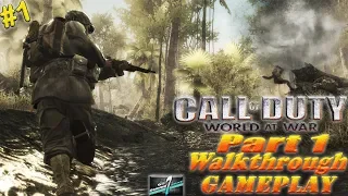 Call Of Duty World At War Walkthrough Part 1 Semper Fi || PC Gameplay Full HD 60FPS