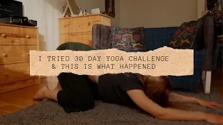 🕊️Adriene 30 Day Yoga Challenge Review /  Discipline + Stiffness