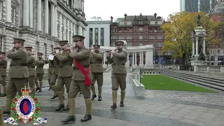 The Regimental Band @ Belfast City Hall Remembrance Sunday 2023