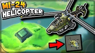 USING THE MI-24 HELICOPTER FOR THE FIRST TIME (massive destruction...) - Last Day on Earth: Survival