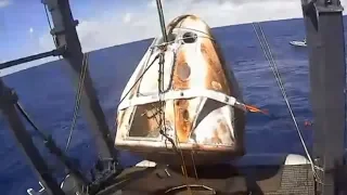 Посадка SpaceX Crew Dragon